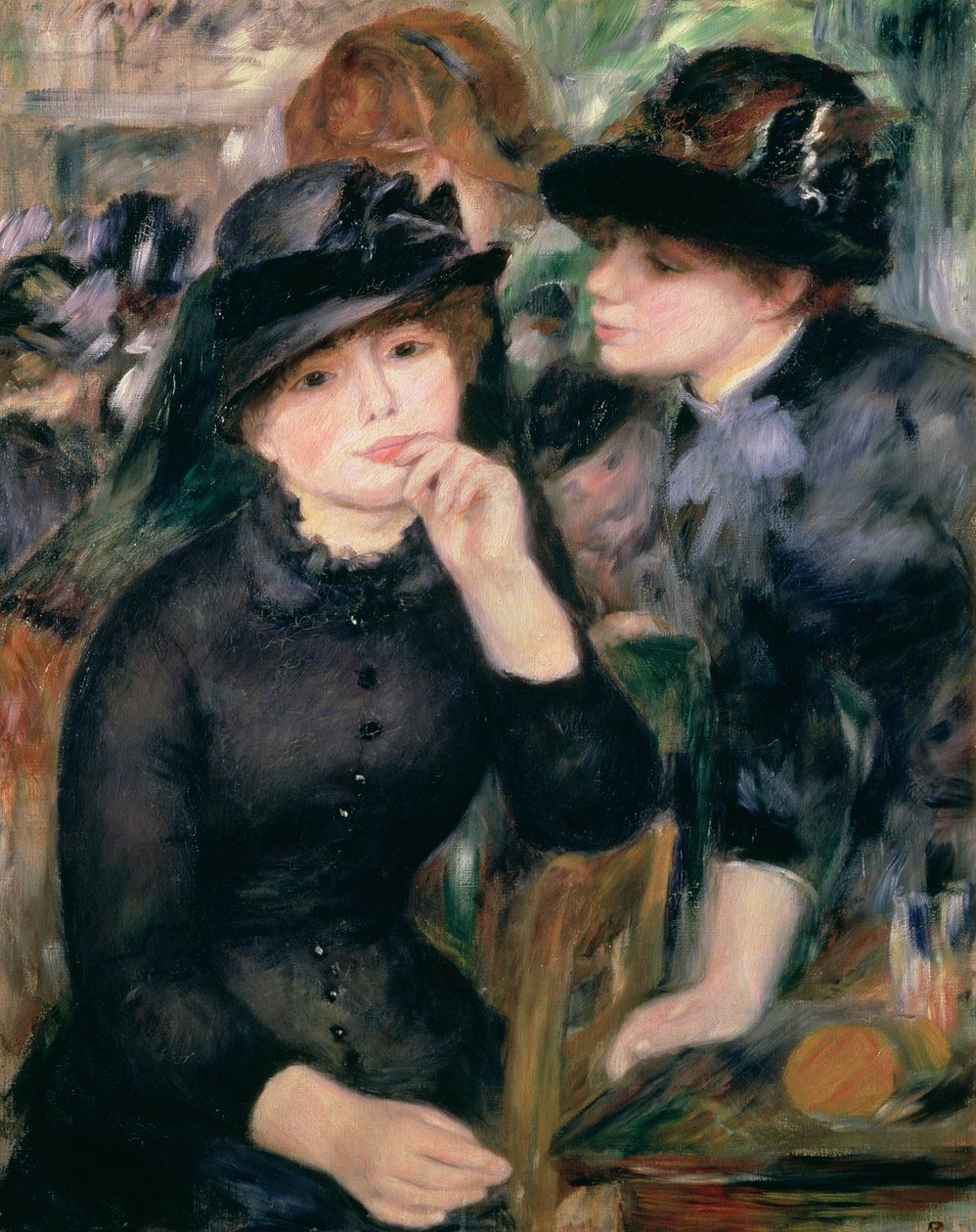 Meninas de preto, 1881-82 de Pierre Auguste Renoir