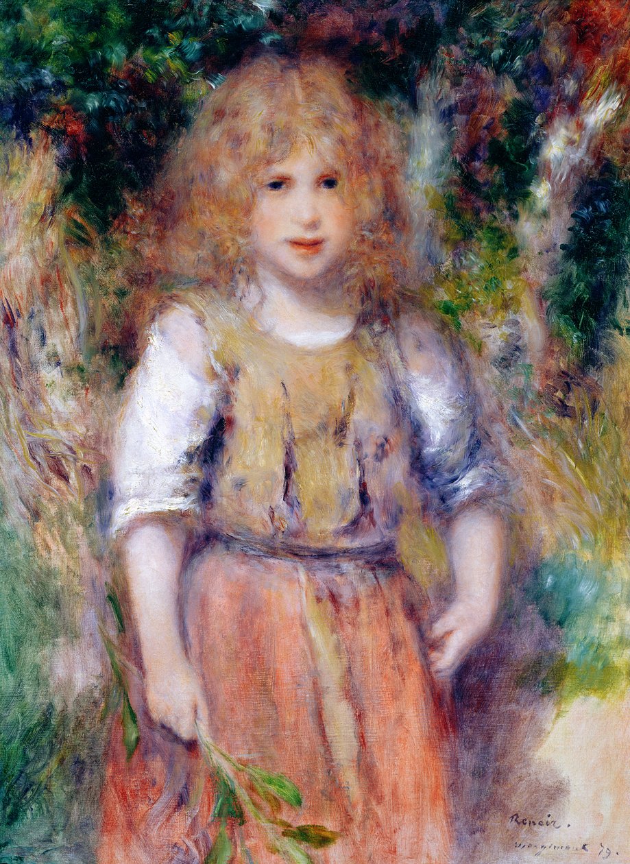 Menina cigana, 1879 de Pierre Auguste Renoir