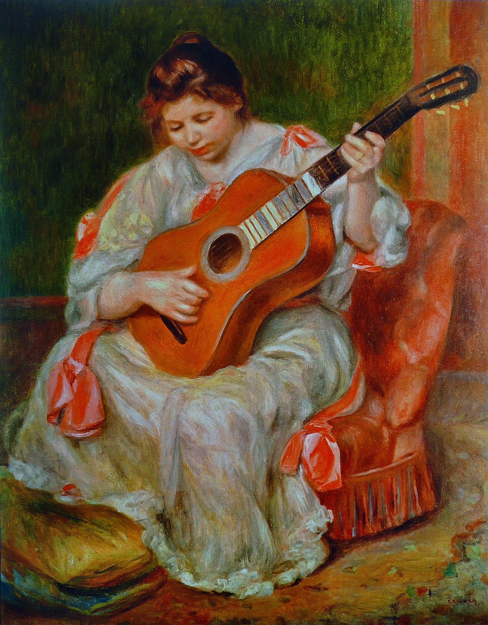Guitarrista de Pierre Auguste Renoir