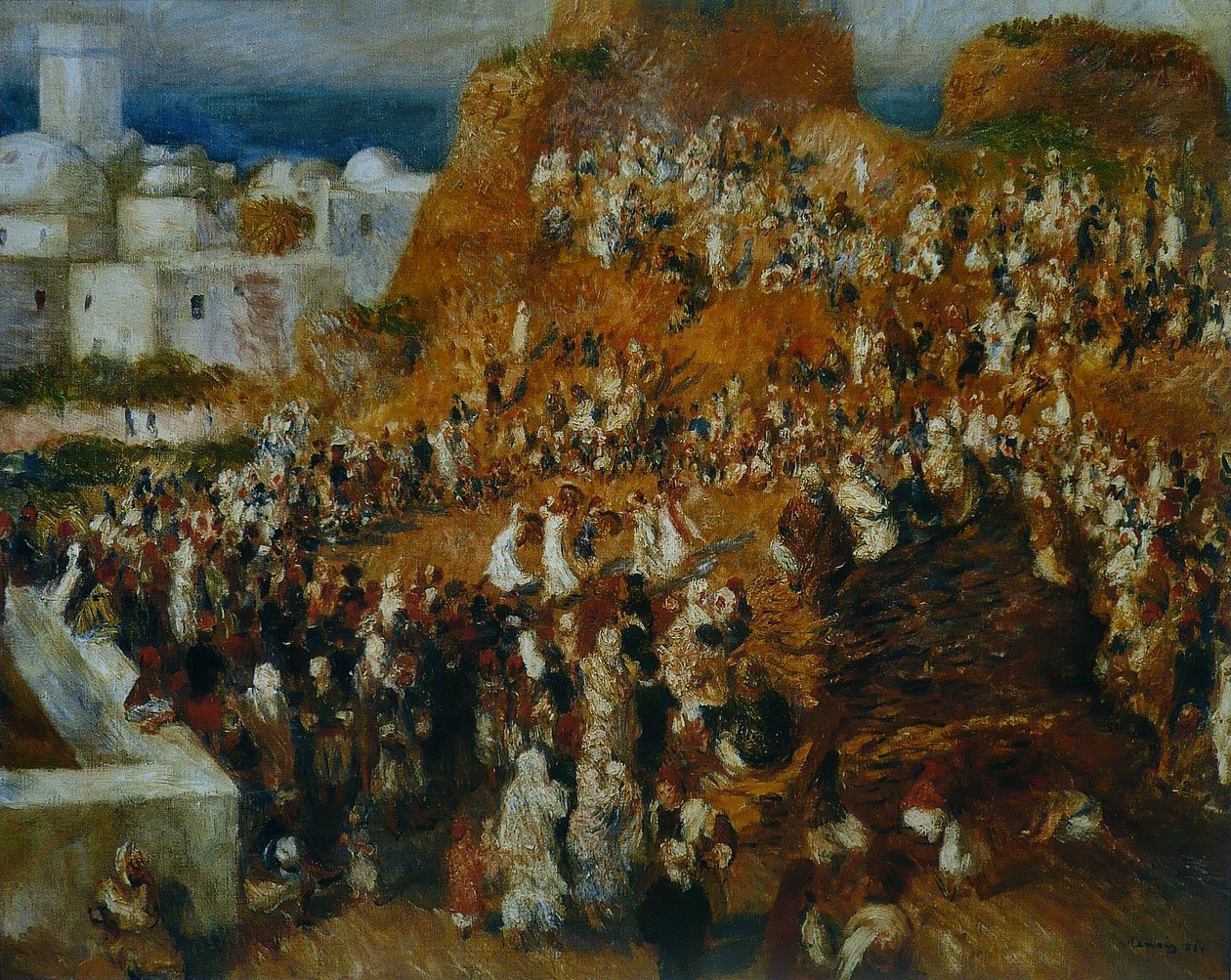 A mesquita de Pierre Auguste Renoir