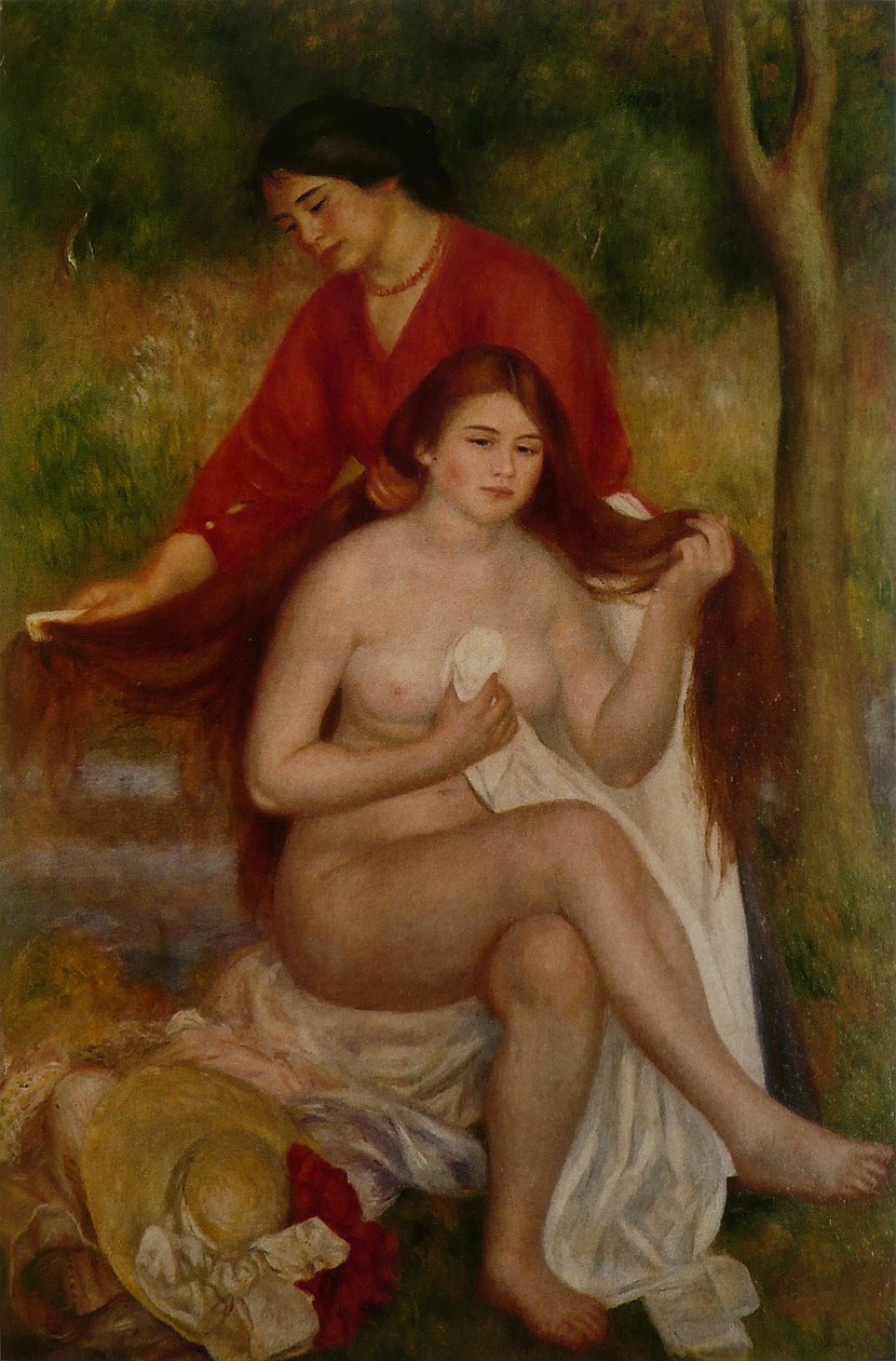 O banheiro de Pierre Auguste Renoir