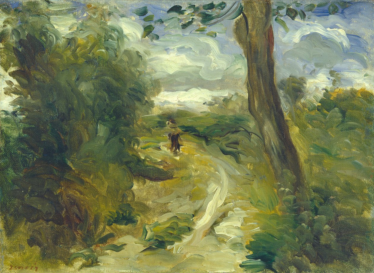 Paisagem entre tempestades, 1874-75 de Pierre Auguste Renoir