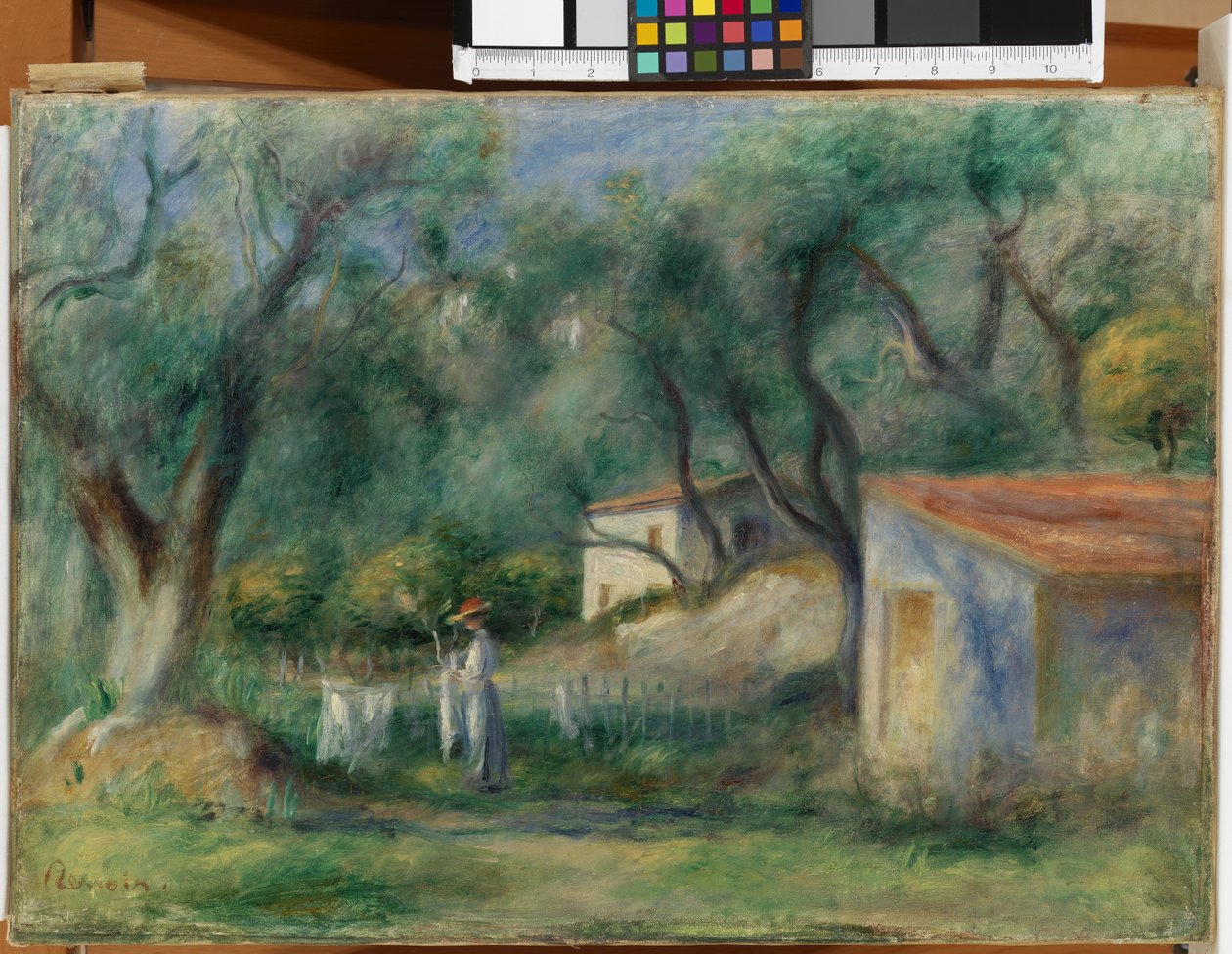 O Cannet, Souvenir de Corot, 1902 de Pierre Auguste Renoir