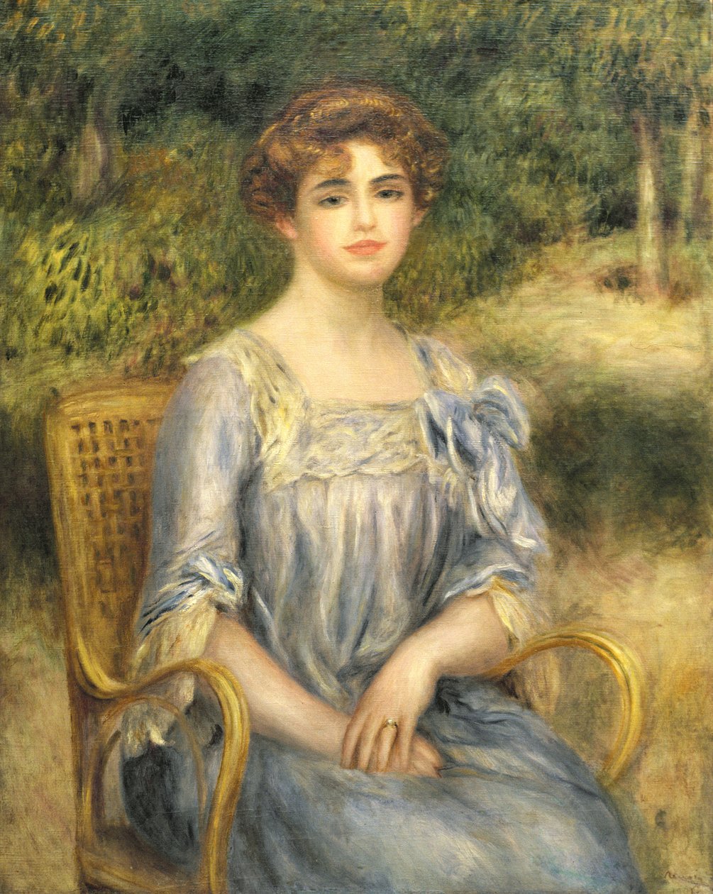 Sra Gaston Bernheim de Villers (1883-1961), 1901 de Pierre Auguste Renoir