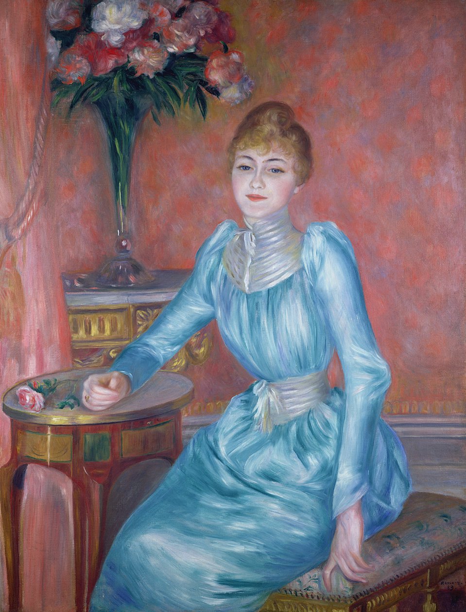 Madame de Bonnieres, 1889 de Pierre Auguste Renoir