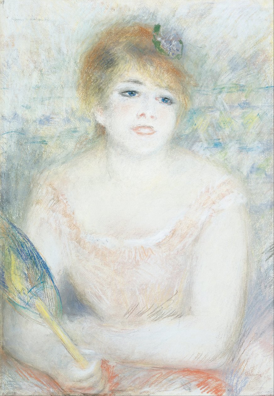 Senhorita Jeanne Samary de Pierre Auguste Renoir