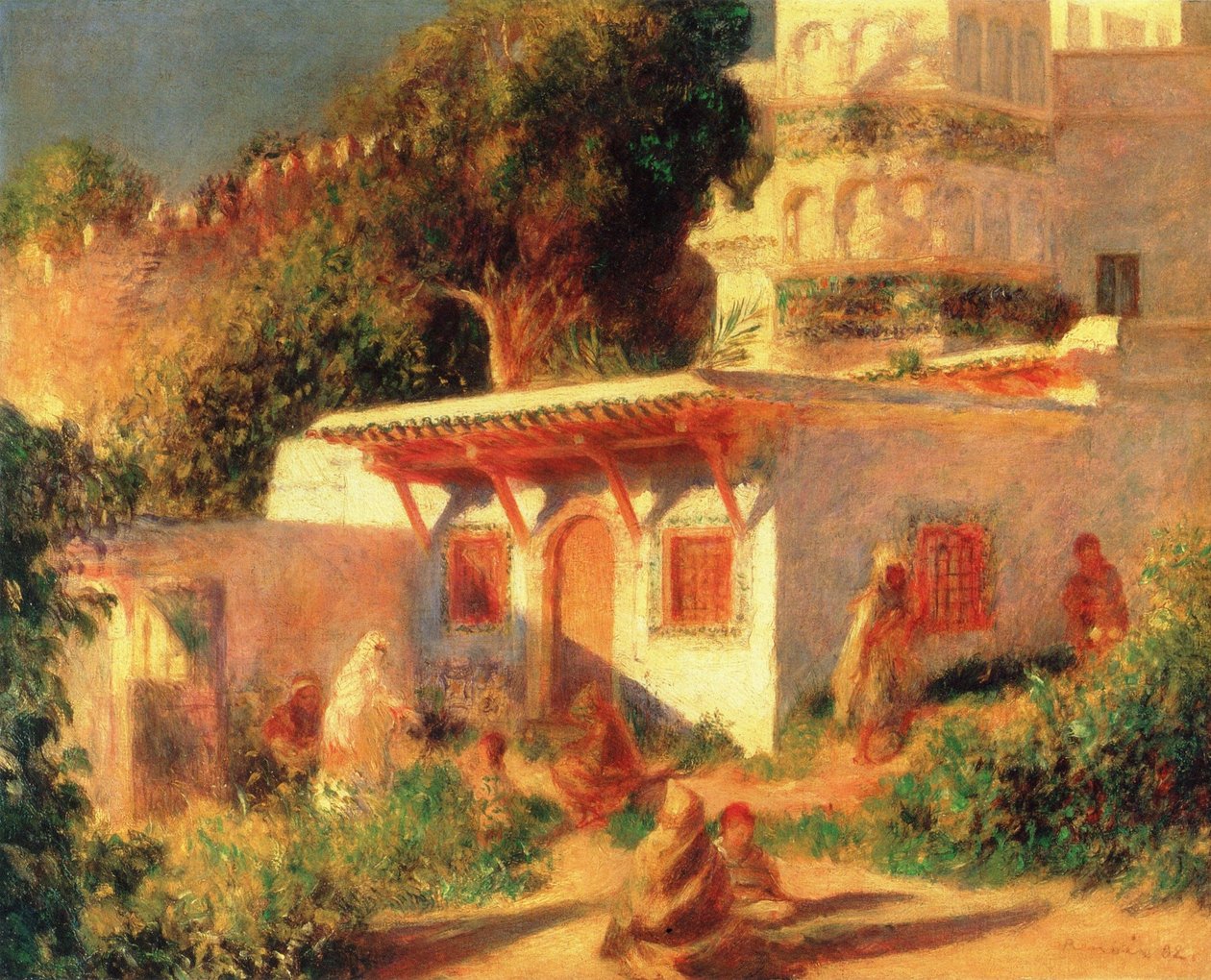 Mesquita em Argel de Pierre Auguste Renoir