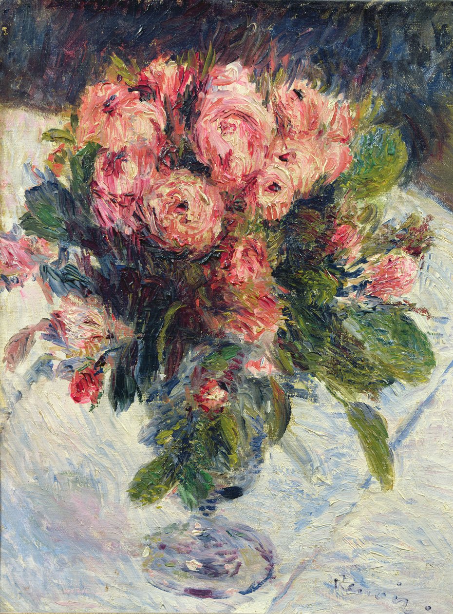 Moss-Roses, c.1890 de Pierre Auguste Renoir