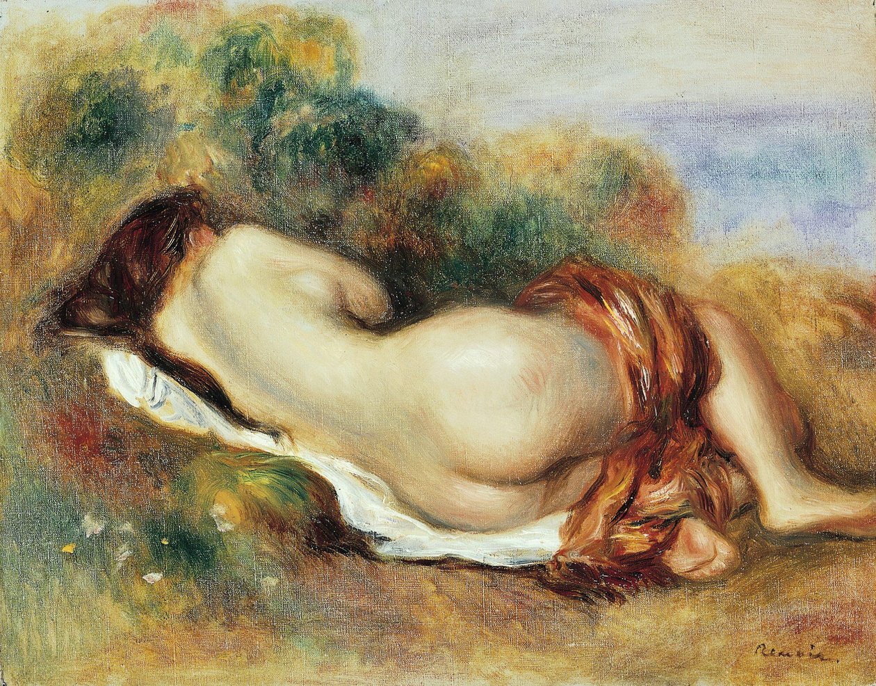Mentir nua de Pierre Auguste Renoir