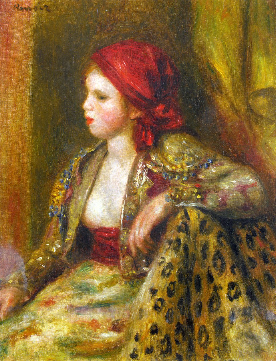 Odalisca de Pierre Auguste Renoir