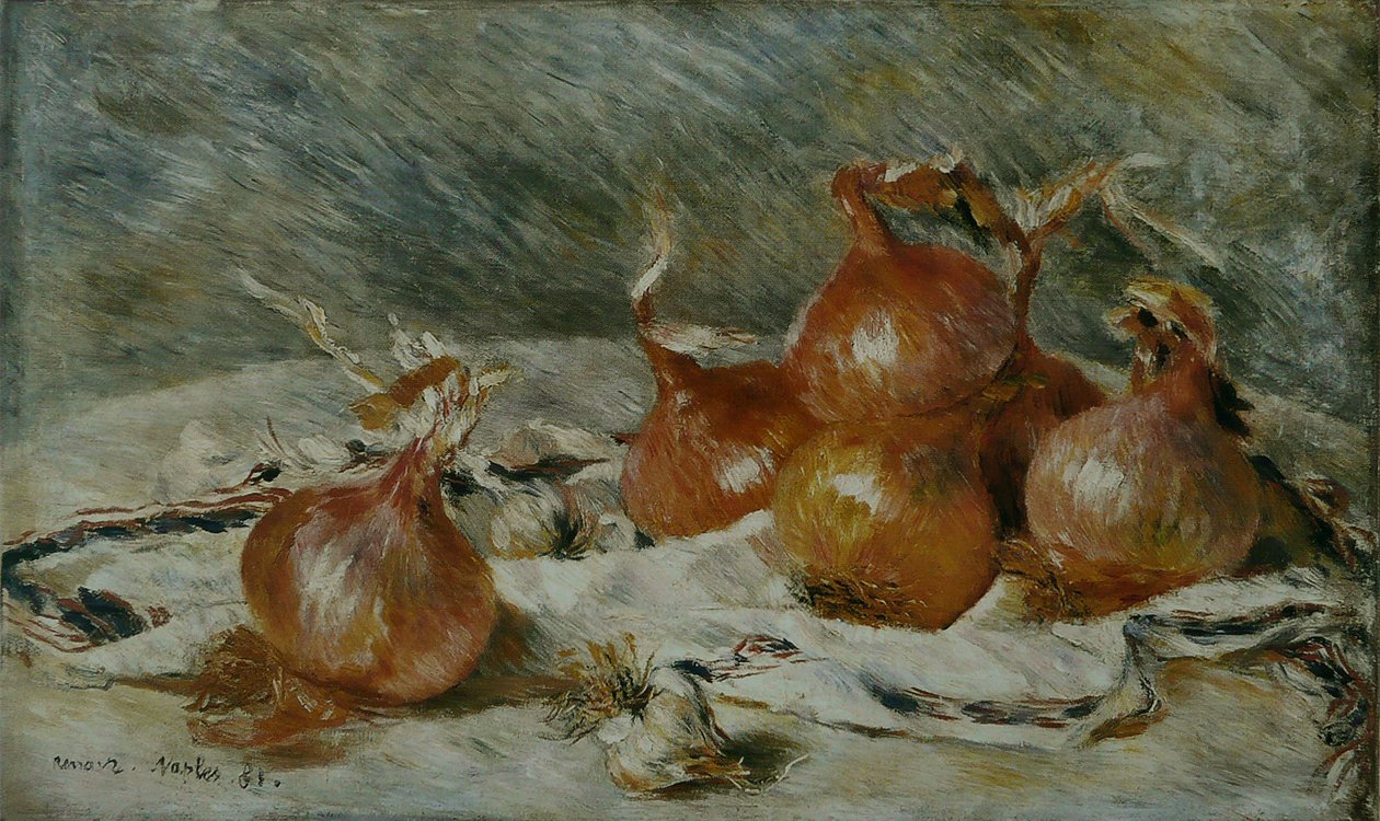 cebolas de Pierre Auguste Renoir