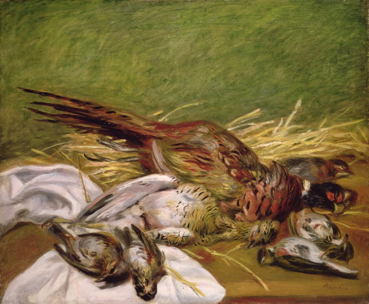 Faisão e sabiá, 1902 de Pierre Auguste Renoir