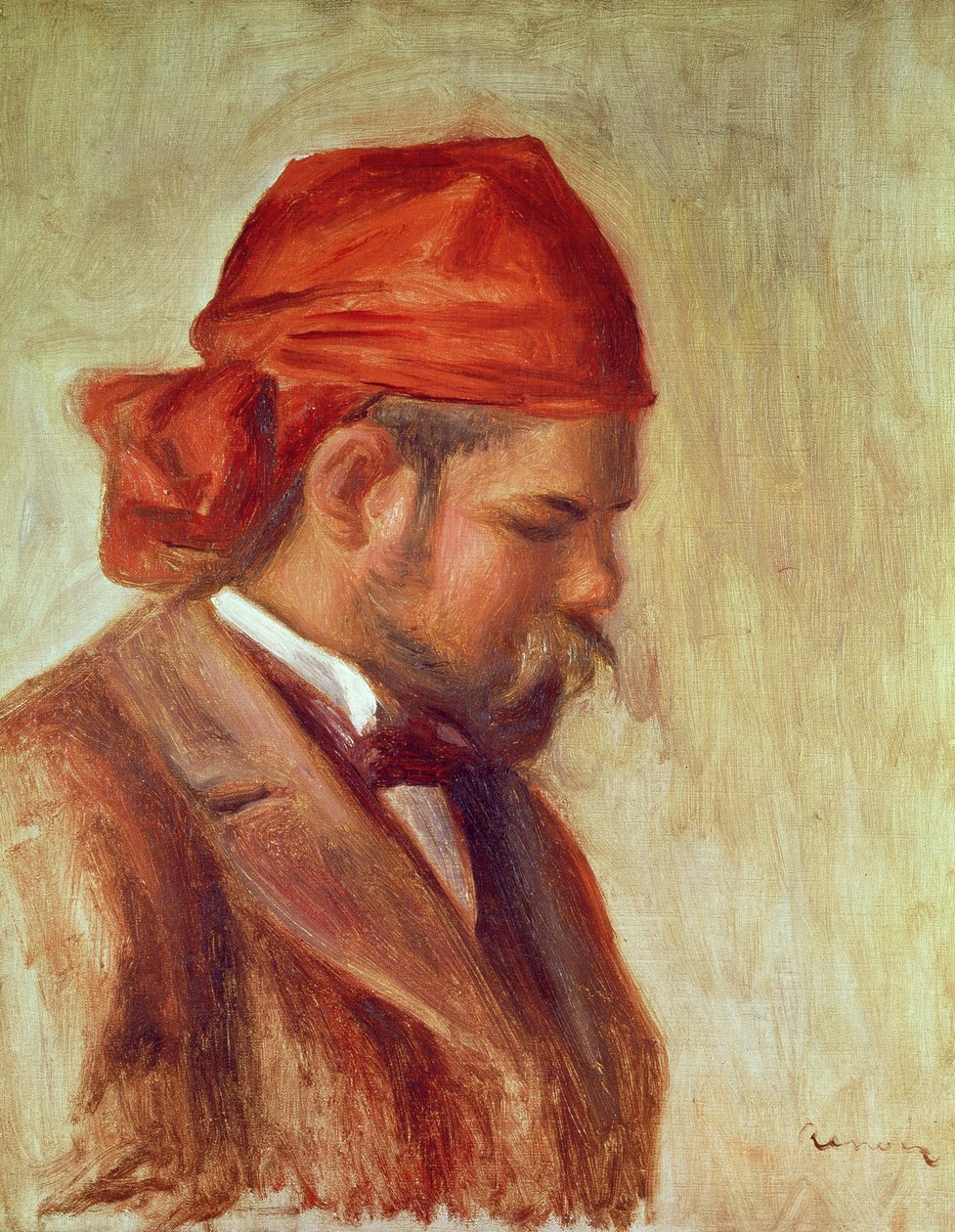 Retrato de Ambroise Vollard (1868-1939) de Pierre Auguste Renoir