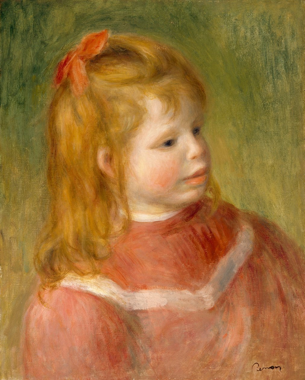 Retrato de João (1894-1979) c.1897 de Pierre Auguste Renoir