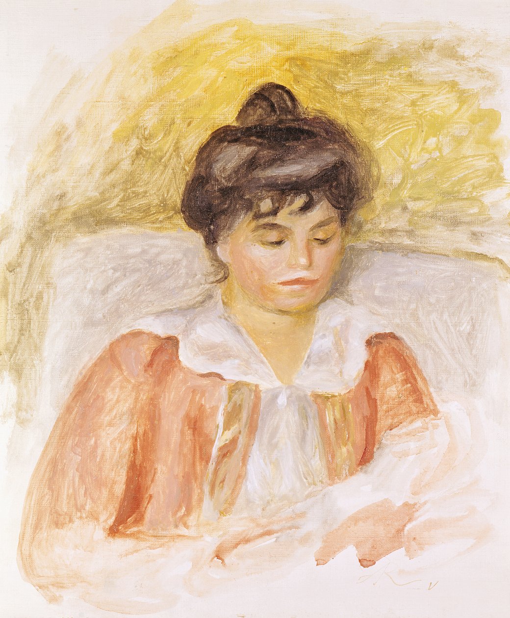 Retrato de madame albert andre de Pierre Auguste Renoir