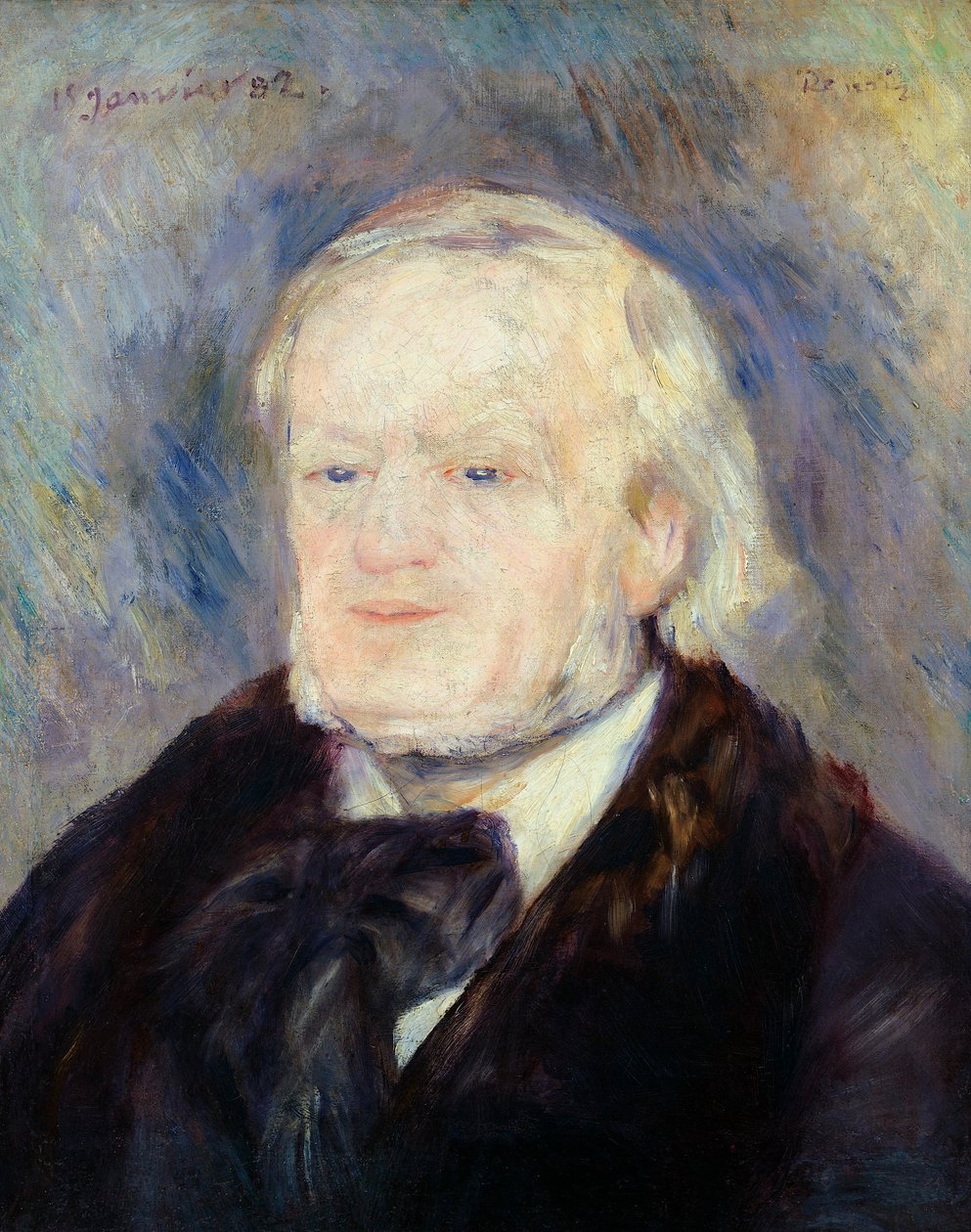 Retrato de Richard Wagner (1813-83) 1882 de Pierre Auguste Renoir