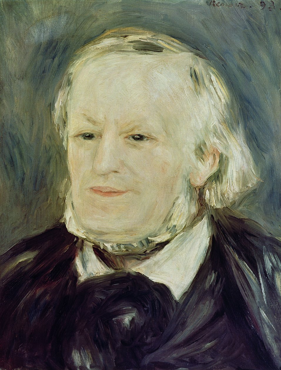 Retrato de Richard Wagner (1813-83), 1893 (ver também 27900) de Pierre Auguste Renoir