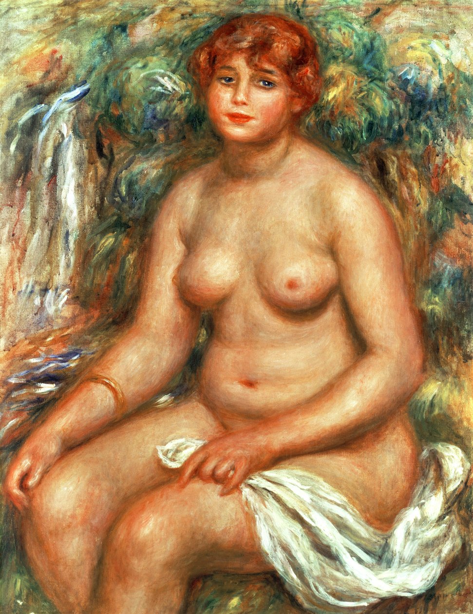 Banhista Sentada, 1916 de Pierre Auguste Renoir
