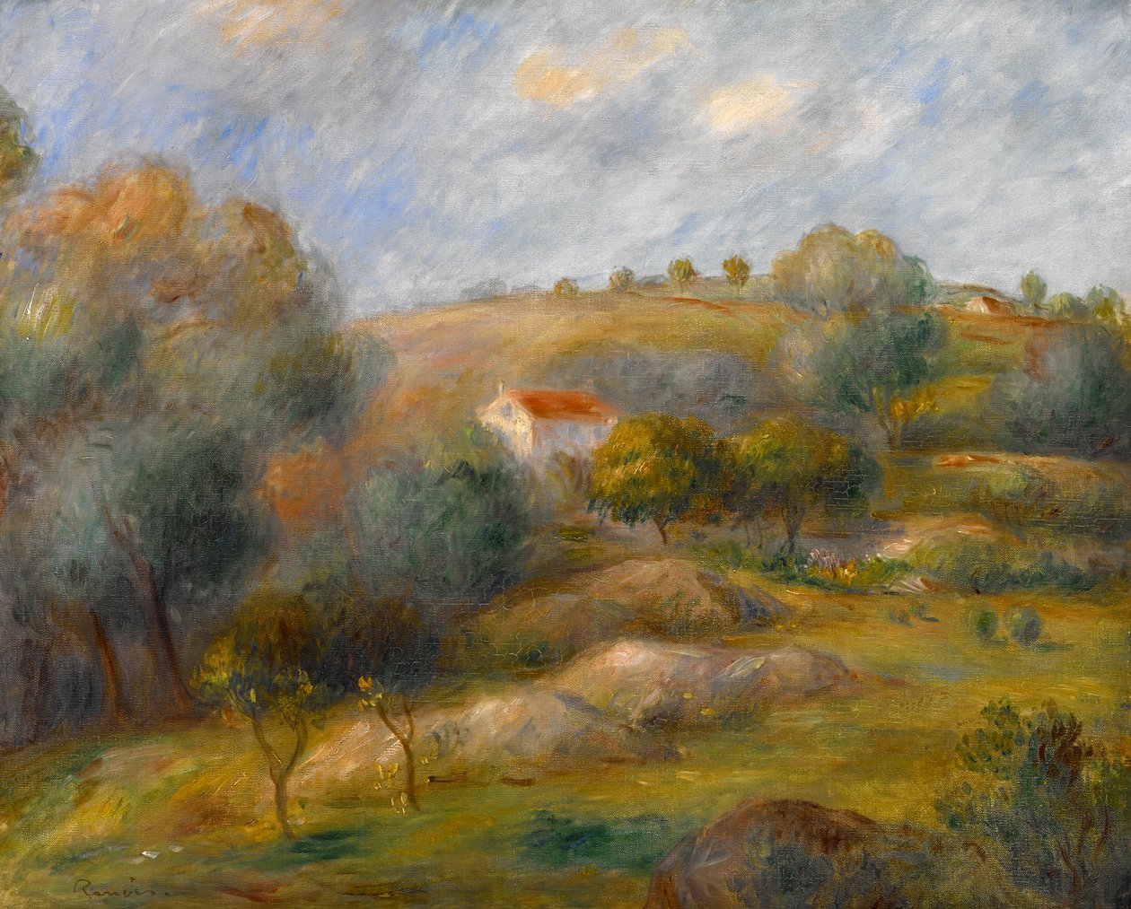Primavera em Essoyes de Pierre Auguste Renoir