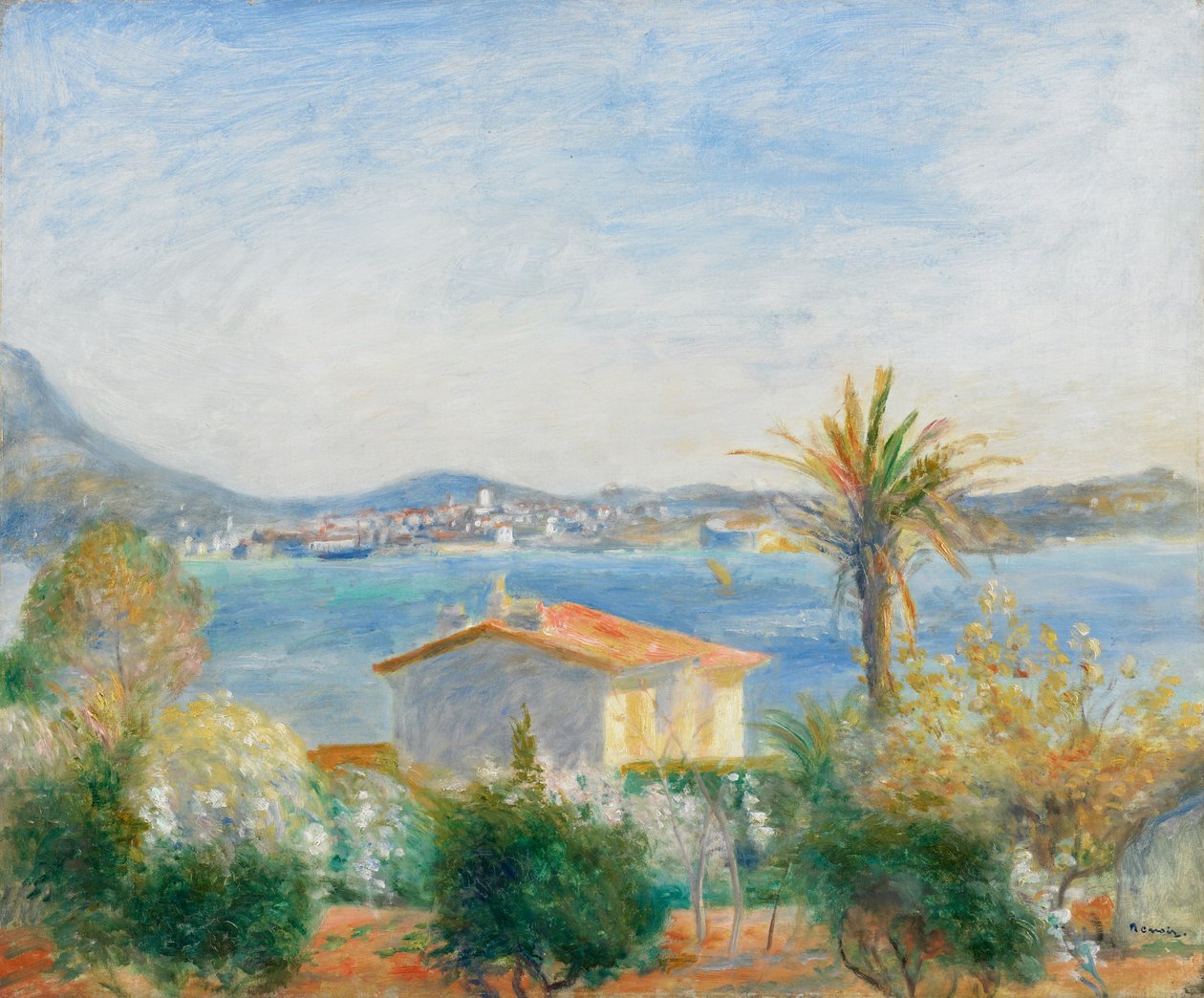 Tamaris, França, c.1885 de Pierre-Auguste Renoir