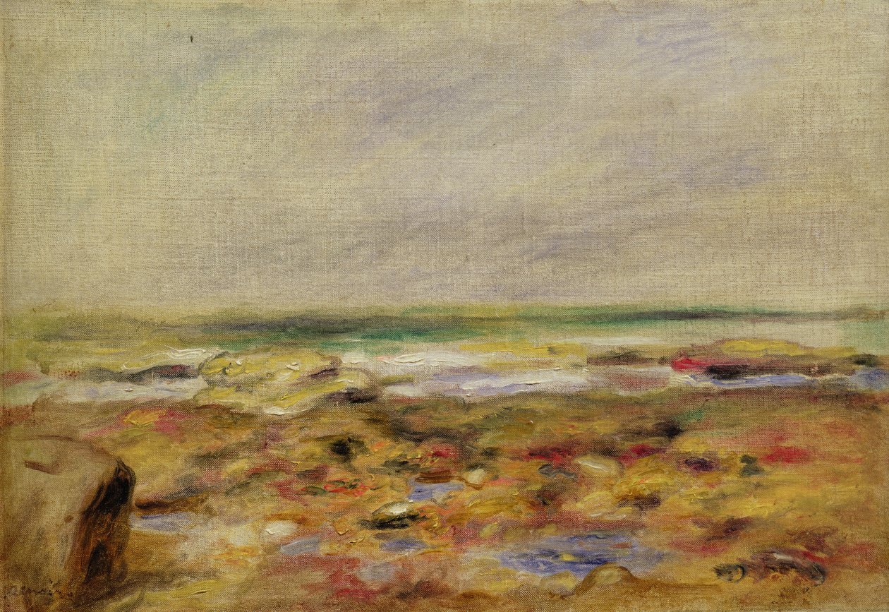 A praia de Martigues, 1888 de Pierre Auguste Renoir