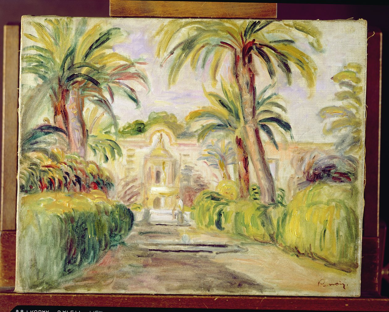 As palmeiras, 1919 de Pierre Auguste Renoir
