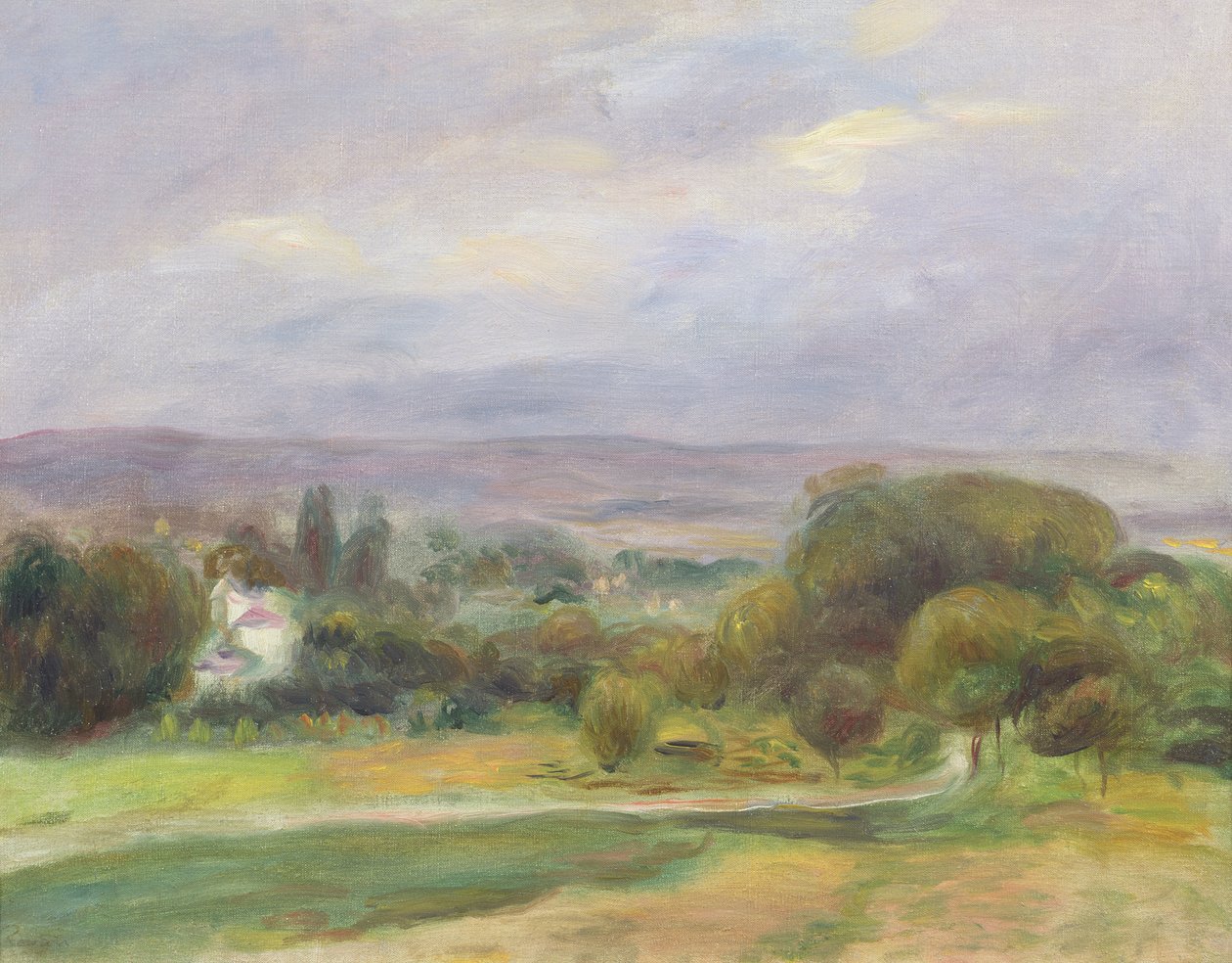 O Caminho, 1895 de Pierre Auguste Renoir