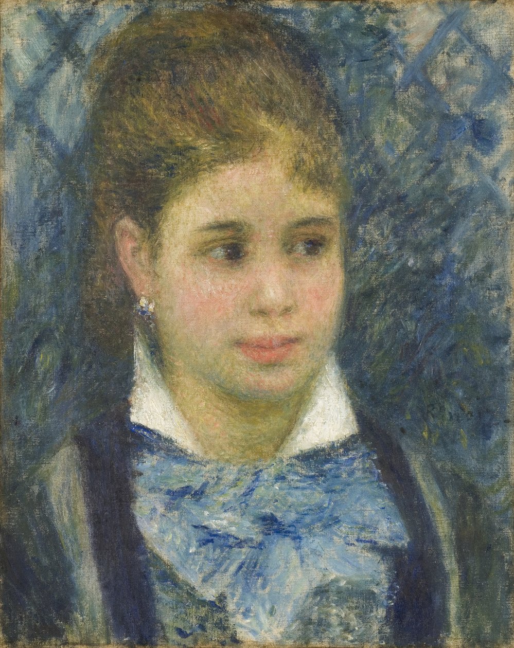Jovem parisiense, c.1875 de Pierre Auguste Renoir