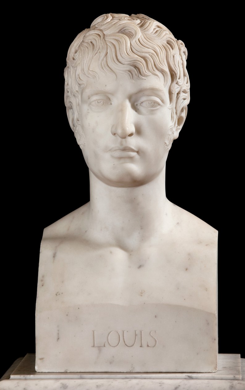 Busto de Louis Bonaparte (mármore) (veja também 698742) de Pierre Cartellier