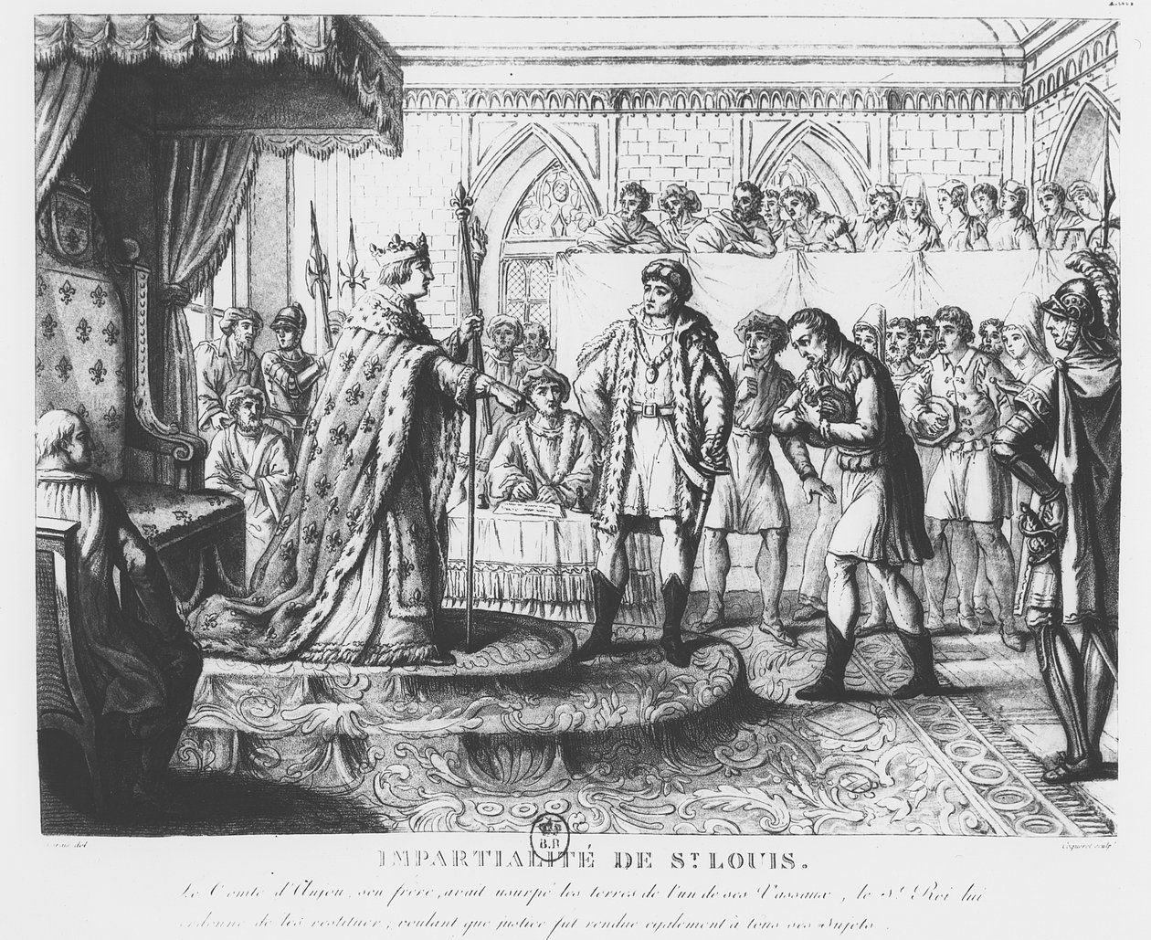 A imparcialidade de Luís IX de Pierre Charles Coqueret