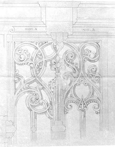 Design para uma tela para a Capela do Sangue na Igreja de São Pedro em Boxtel de Pierre Cuypers