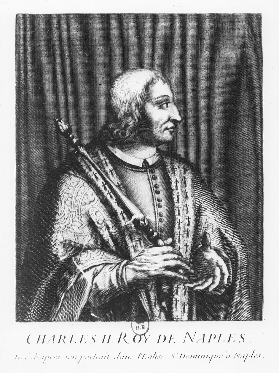 Carlos II, o coxo, rei de Nápoles de Pierre Duflos