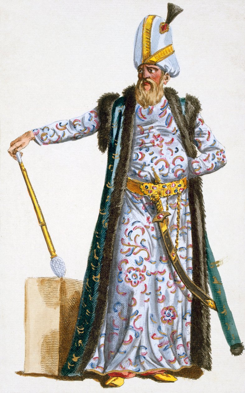 O Grande Vizir, 1780 de Pierre Duflos