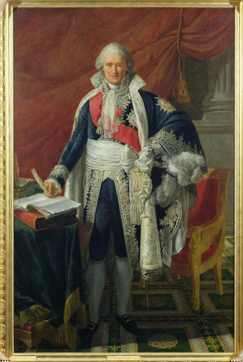 Conde Jean-Etienne-Marie Portalis (1746-1807) 1806 de Pierre Gautherot
