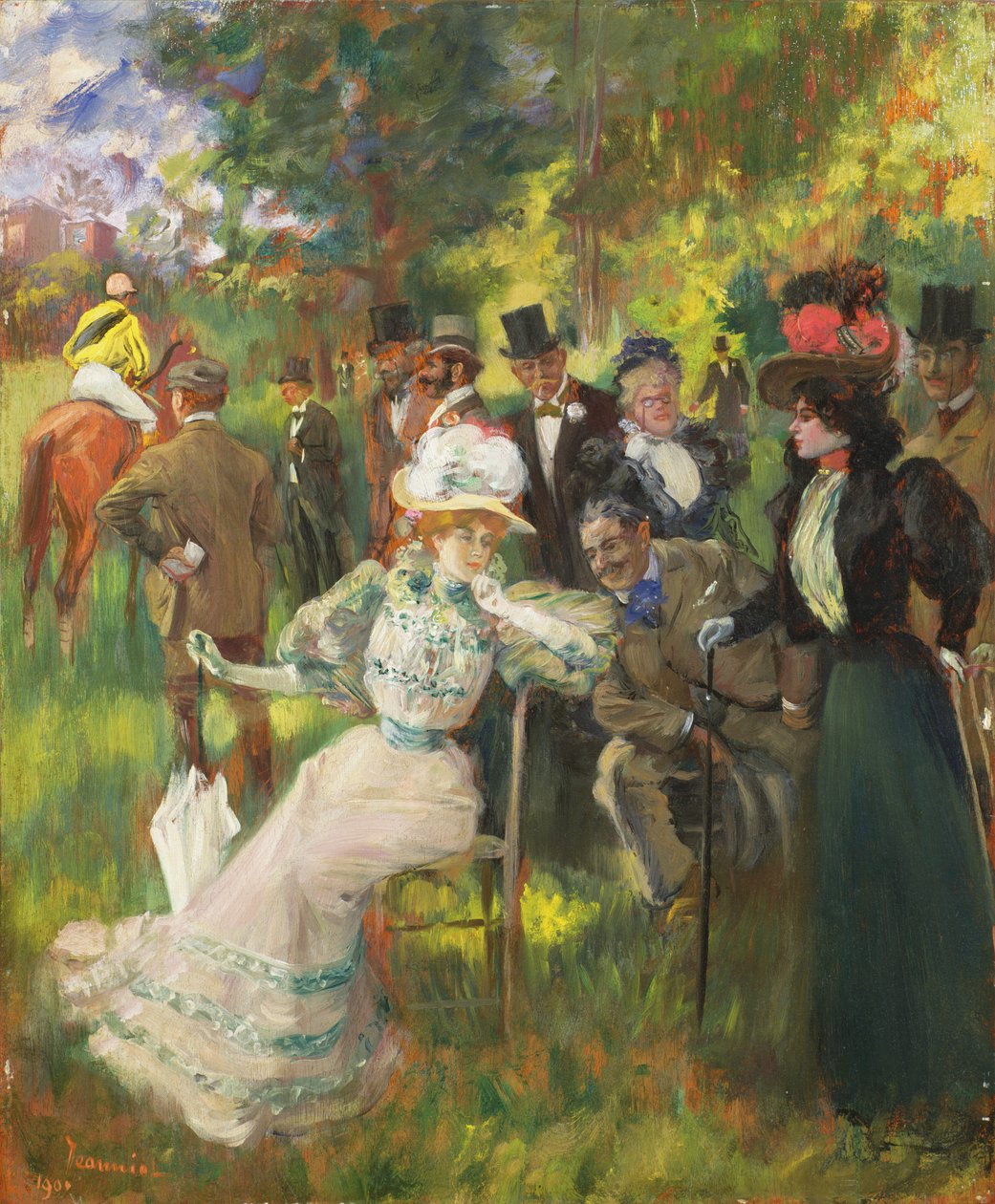 Nas raças de Pierre Georges Jeanniot