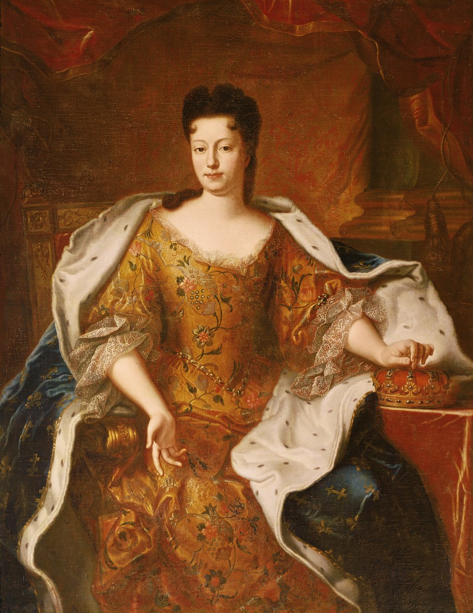 Elisabeth Charlotte d&39;Orleans (1676-1744) Duquesa de Lorena de Pierre Gobert