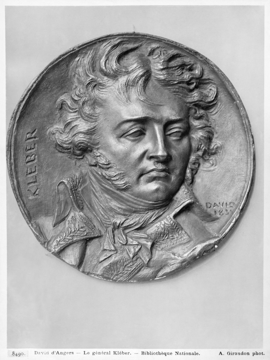 General Jean Baptiste Kleber, 1831 (bronze) de Pierre Jean David d