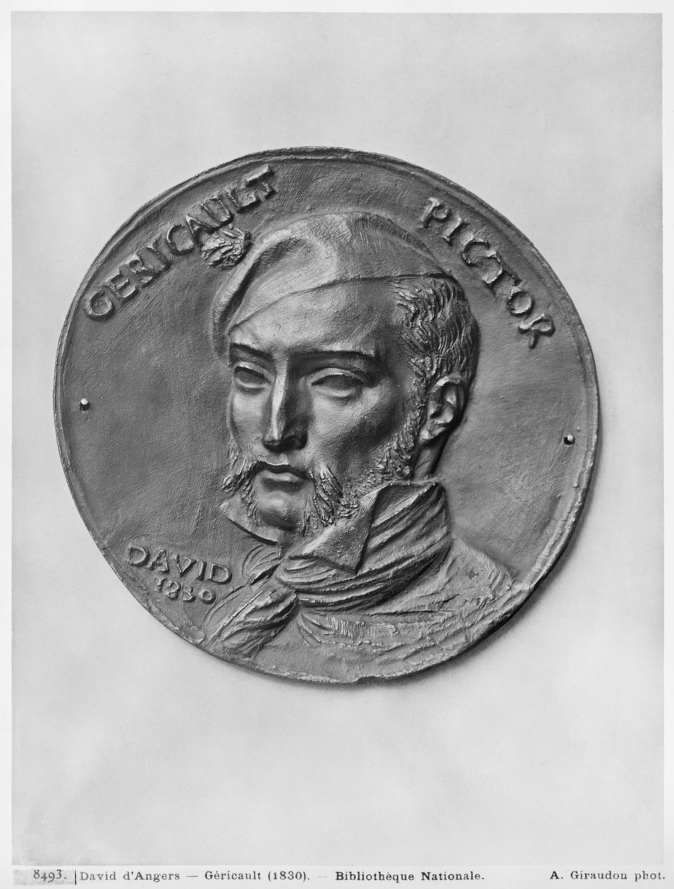 Theodore Gericault, 1830 (bronze) de Pierre Jean David d
