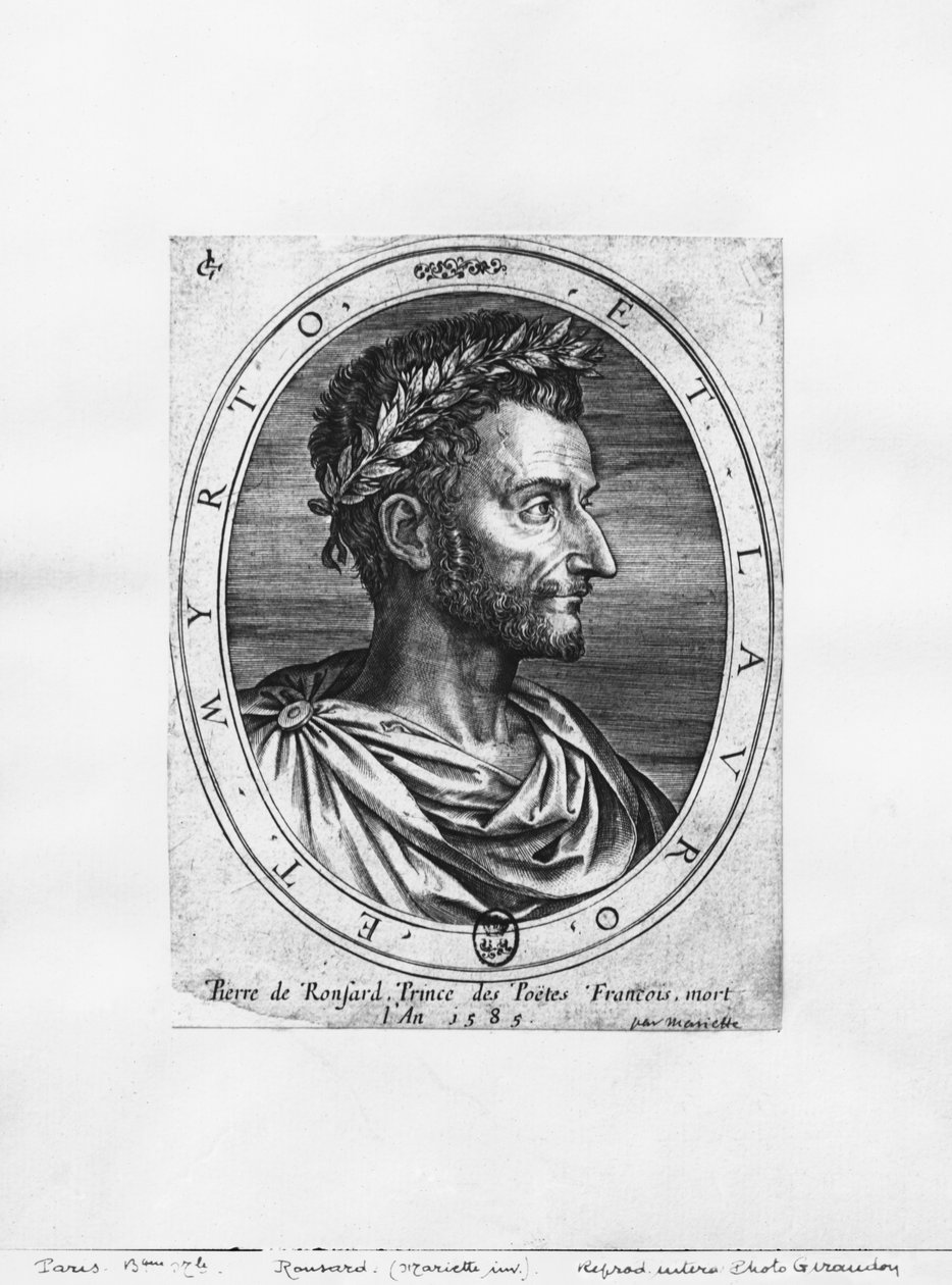 Pierre de Ronsard, Príncipe dos Poetas de Pierre Jean Mariette