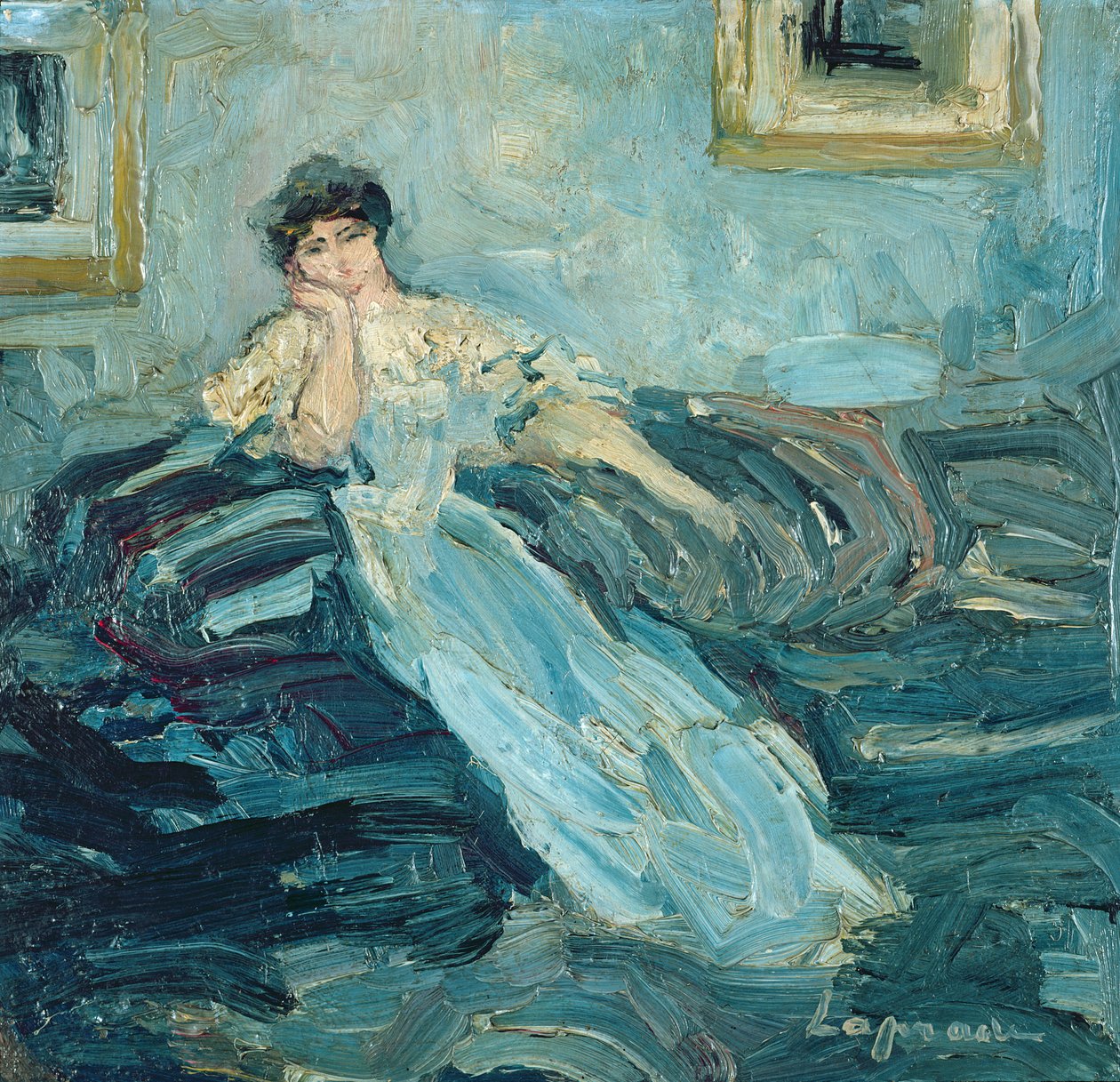 Mulher em um Interior, c.1909 de Pierre Laprade