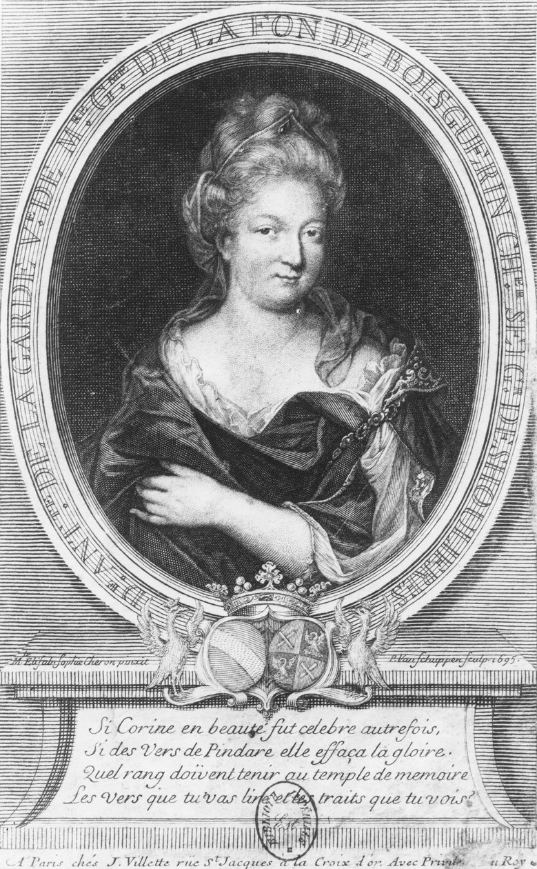 Antoinette Du Ligier da Garde Deshoulières de Pierre Louis van Schuppen
