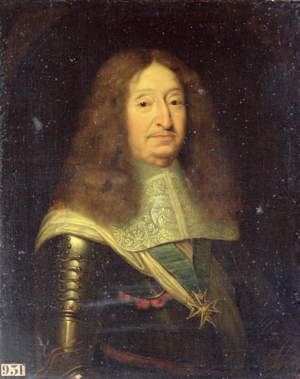 César de Bourbon (1595-1665) Duque de Vendome e Beaufort de Pierre Mignard