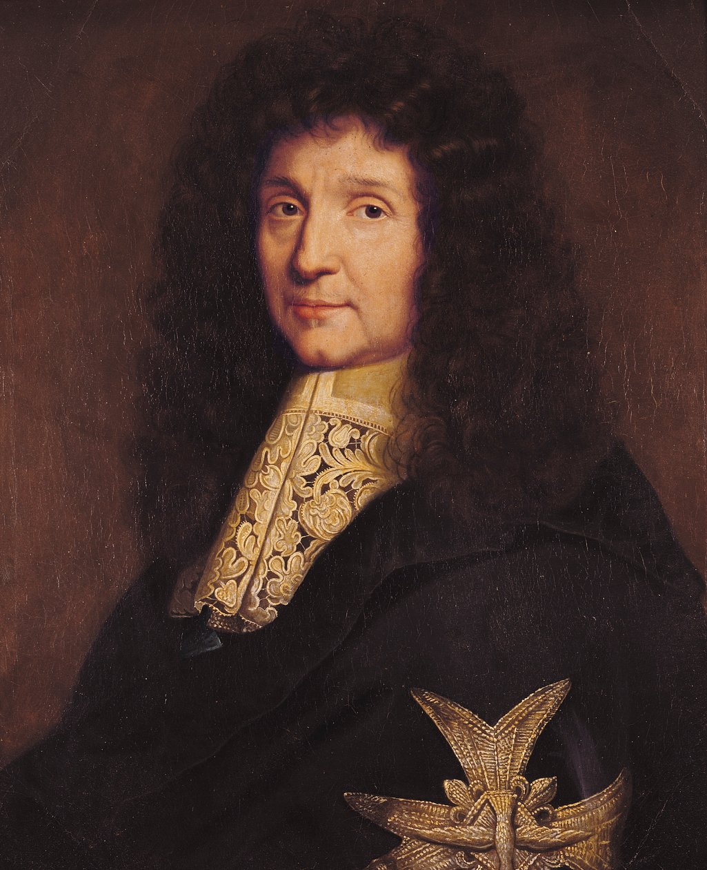 Retrato de Jean-Baptiste Colbert de Torcy (1619-93) 1667 de Pierre Mignard