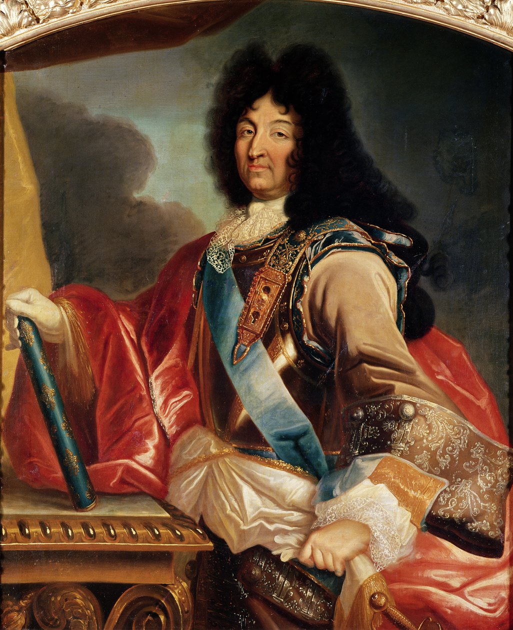 Retrato de Luís XIV (1638-1715) de Pierre Mignard