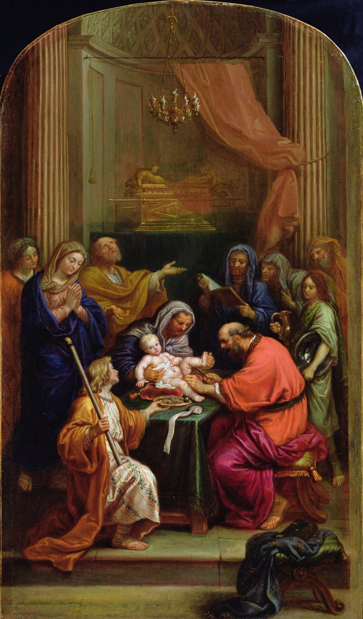 A circuncisão de Jesus Cristo de Pierre Mignard
