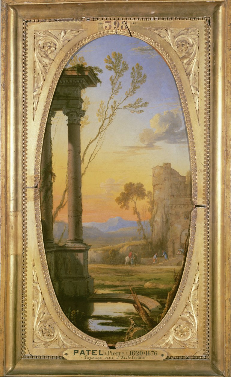 Paisagem composta, o viajante de Pierre Patel