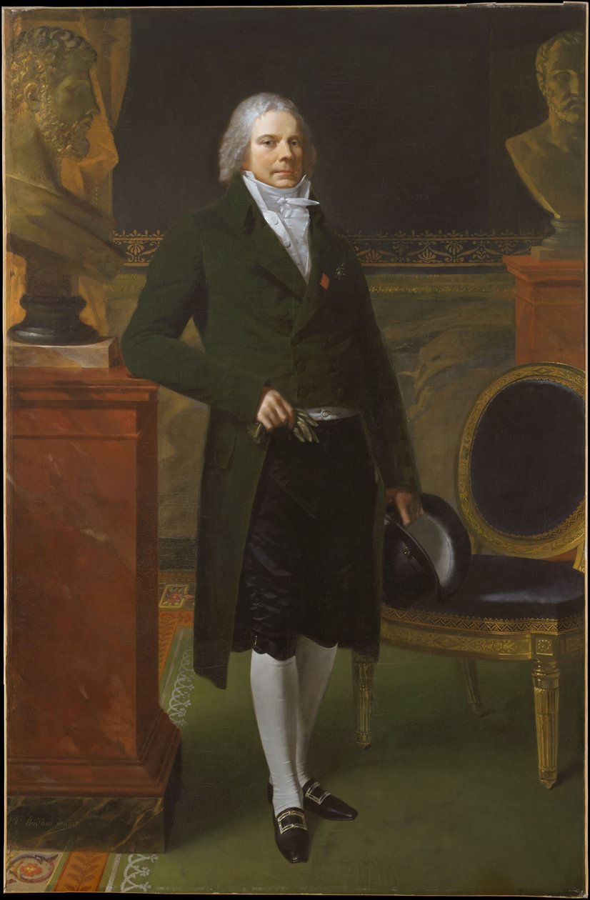 Retrato de Charles Maurice de Talleyrand-Perigord (1754-1838) de Pierre Paul Prud