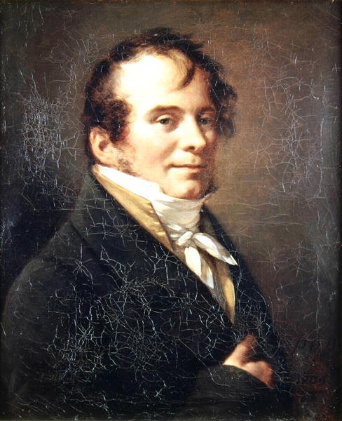 Sr. Lavallee, Secretário Geral do Museu do Louvre, 1809 de Pierre Paul Prudhon