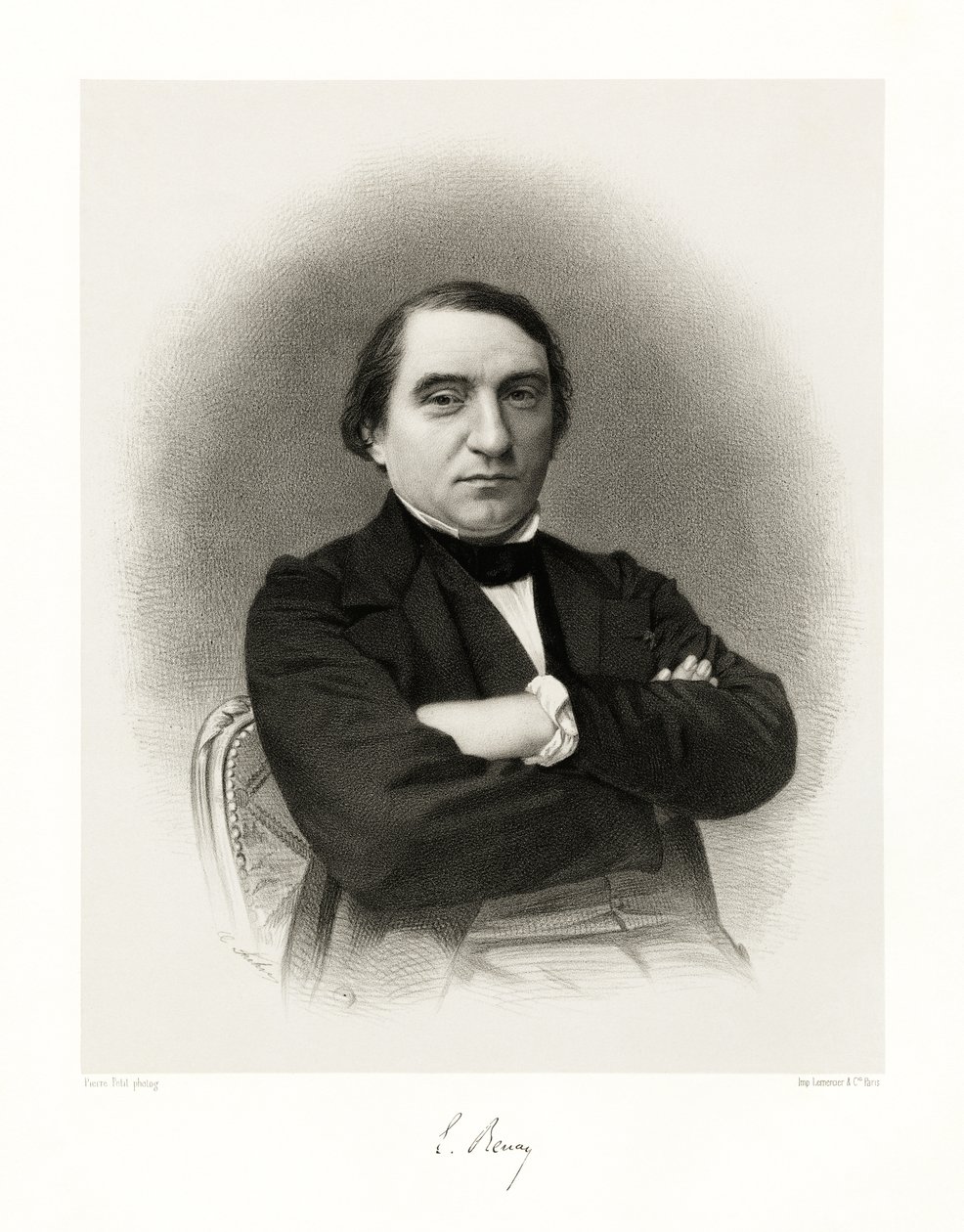 Ernest Renan, 1865-66 de Pierre Petit