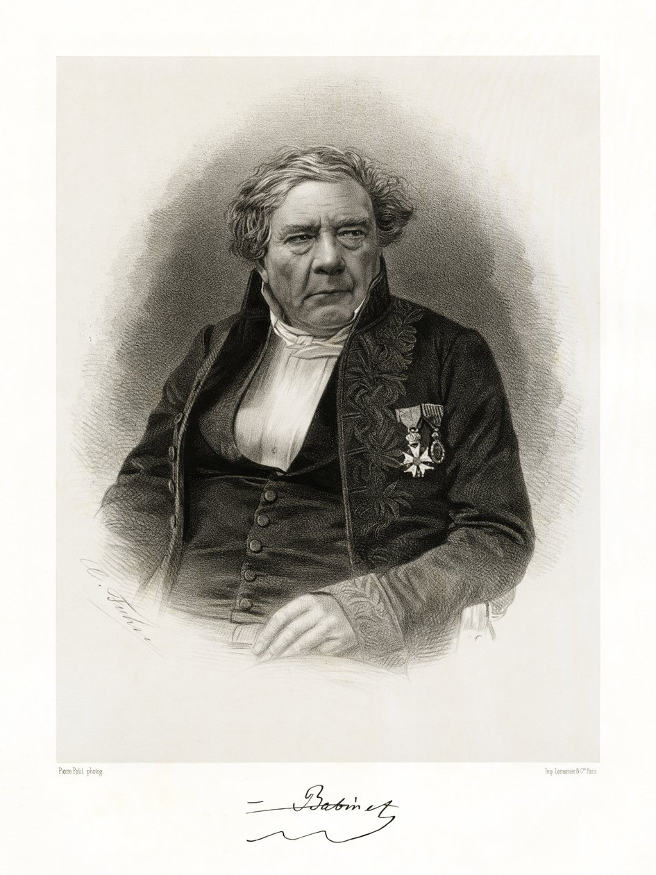 Jacques Babinet, 1865-66 de Pierre Petit